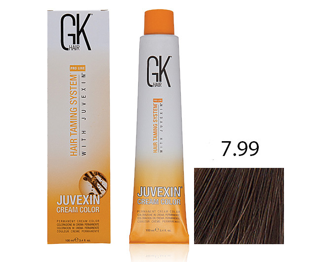 Крем-краска для волос с кератином JUVEXIN Шоколад 7.99