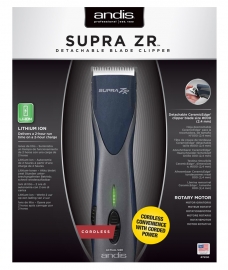 ANDIS SUPRA ZR™ CORDLESS DETACHABLE BLADE CLIPPER