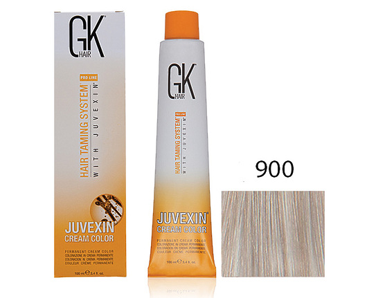 Крем-краска для волос с кератином JUVEXIN Супер осветляющий 900