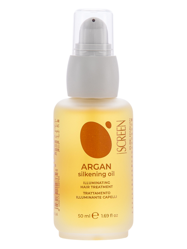 Screen Argan Silkening oil Аргановое восстанавл масло для волос