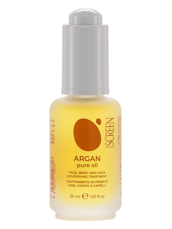 Screen Argan Pure oil Face, body and hair Аргановое восстанавл масло для волос